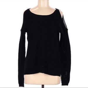Hollister Black Off-the-Shoulder Sweater